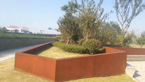 肇州耐候钢挡土墙